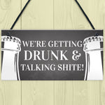 Funny Home Bar Sign Alcohol Gift Beer Wine Gin Gift Man Cave