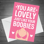 Funny Rude Anniversary Birthday Card For Wife Girlfriend A6 Card