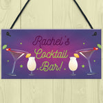 Personalised Novelty Cocktail Bar Home Bar Signs And Plaques