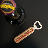 Anniversary Gift For Boyfriend Wooden Bottle Opener Novelty Gift