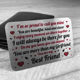 Valentines Gift For Girlfriend Wallet Card Insert Anniversary