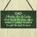 Christmas Gift For Dad Novelty Hanging Plaque Gift For Him Dad