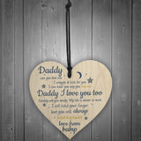 Handmade Heart From Bump Gifts For Men Daddy To Be Birthday