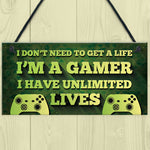 Gaming Bedroom Accessories Hanging Sign For Boys Bedroom Son Dad