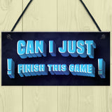 Neon Effect Gaming Sign Funny GAMER GIFT Bedroom Man Cave