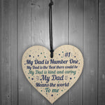 FATHERS DAY Gift For Daddy Dad Heart Daddies Girl Gift Birthday