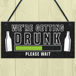 Novelty Alcohol Bar Signs Funny Home Bar Hanging Decor Signs