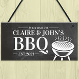 Personalised BBQ Garden Sign Novelty Home Decor Plaques Gifts