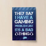 Gaming Print Wall Sign Print Boys Bedroom Decor Man Cave