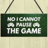 Gamer Sign Player Online Retro Gaming Sign Wall Bedroom Sign