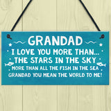 Grandad Gift For Birthday Christmas Hanging Sign Gift For Dad