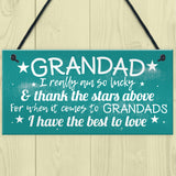 Gifts For Grandad Hanging Wall Plaque Gifts From Grandchildren