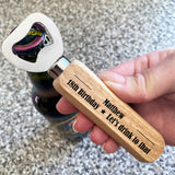 18th 21st 40th 50th Birthday Gift Personalised Bottle Opener