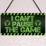 FUNNY Neon Effect Gaming Sign For Man Cave Boys Bedroom Sign