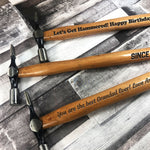 Personalised Birthday Gifts For Him Engraved Hammer Shed Gifts