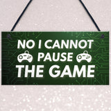 Gamer Sign Player Online Retro Gaming Sign Wall Bedroom Sign