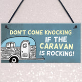 Funny Rude Caravan Sign Hanging Door Sign Caravan Accessories