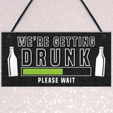 Novelty Alcohol Bar Signs Funny Home Bar Hanging Decor Signs