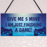 Funny Gaming Sign For Dad Son Brother Uncle Man Cave Bedroom