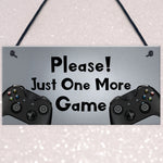 Novelty Man Cave Bedroom Sign For Gamer Gift For Dad Son