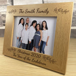 PERSONALISED Family Photo Frame Christmas 2020 Lockdown Gift