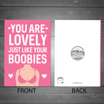 Funny Rude Anniversary Birthday Card For Wife Girlfriend A6 Card