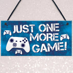 Gaming Sign For Door Boys Bedroom Man Cave Plaque Gamer Gift