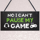 Boys Gaming Gifts Novelty Gaming Gamer Sign Funny Christmas