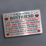 Beautiful Boyfriend Gift For Valentines Day Anniversary Wallet