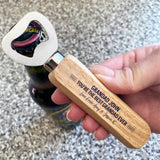 Personalised Gift For Grandad Birthday Christmas Bottle Opener