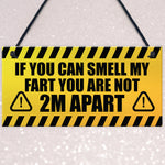 Funny Quarantine Social Distance Gifts Novelty Man Cave Sign