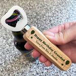 Quirky Grandad Birthday Gift Wooden Bottle Opener Personalised