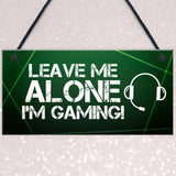 Gaming Door Sign Birthday Christmas Gift For Brother Son Gamer