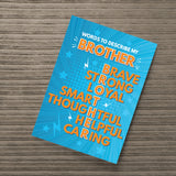 Brother Gifts For Birthday Christmas Print Gift From Sister