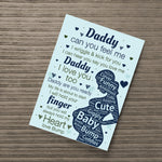 Daddy To Be Gifts Print Baby Shower Gift For Dad Birthday