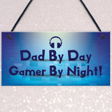 Novelty Gamer Gift For Dad Neon Effect Gaming  Man Cave Sign