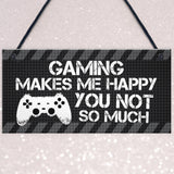 Novelty Gaming Sign Gift Funny Rude Christmas Gift For Brother