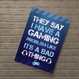 Gaming Print Wall Sign Print Boys Bedroom Decor Man Cave