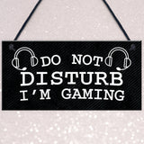 Gaming Do Not Disturb Sign Plaque Boys Bedroom Sign Gamer Gift