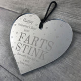 Funny Valentines Gift For Boyfriend or Husband Novelty Heart