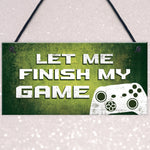 Funny Neon Effect GAMING Sign For Boys Bedroom Man Cave Gift