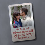 Personalised Photo Gift For Girlfriend Wallet Card Valentines