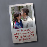 Personalised Photo Gift For Girlfriend Wallet Card Valentines