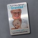 Personalised Metal Photo Gift For Grandad Novelty Birthday Gifts