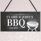 Personalised BBQ Garden Sign Novelty Home Decor Plaques Gifts