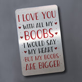 Rude Valentines Day Anniversary Gift For Husband Wife Boyfriend