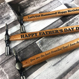 Fathers Day Novelty Engraved Hammer Unique Dad Gifts For Him