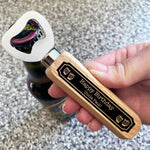 Personalised Gift For Uncle Birthday Wooden Bottle Opener Funny