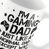 Gaming Dad Mug Christmas Gift Novelty Ceramic Mug Funny Gift