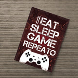 Gaming Sign Gaming Print Boys Bedroom Decor Wall Art Birthday